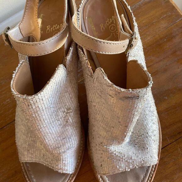 La Bottega di Lisa Leather Sandals Made in Italy Size 38.5 (8) - Picture 4 of 12